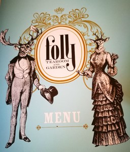 Folly tearoom menu