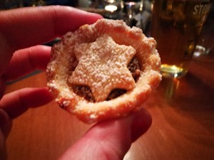 Mince pie at Chadwicks Inn at Maltby
