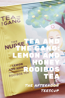 Lemon and honey rooibos tea Pinterest image