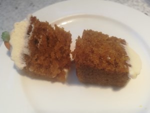 Carrot cake at the Ingleby Barwick Bistro