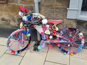 Yarnbomed bike