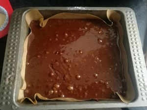 Pan of brownies