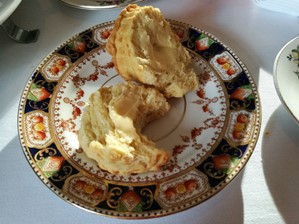 Cheese scone at Acklam Hall