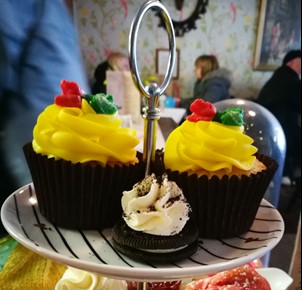 Cakes at Remember Me tea room