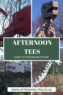 Pinterest image: Afternoon Tees goes to Teessaurus Park