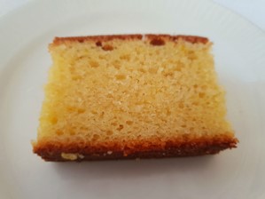 Lemon drizzle cake at Hardwicke Hall