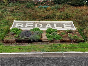 Flowers at Bedale station