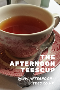 The Afternoon Teescup Pinterest image