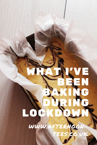 What I've been baking during lockdown Pinterest post