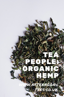 Tea People Organic Hemp CBD tea Pinterest image